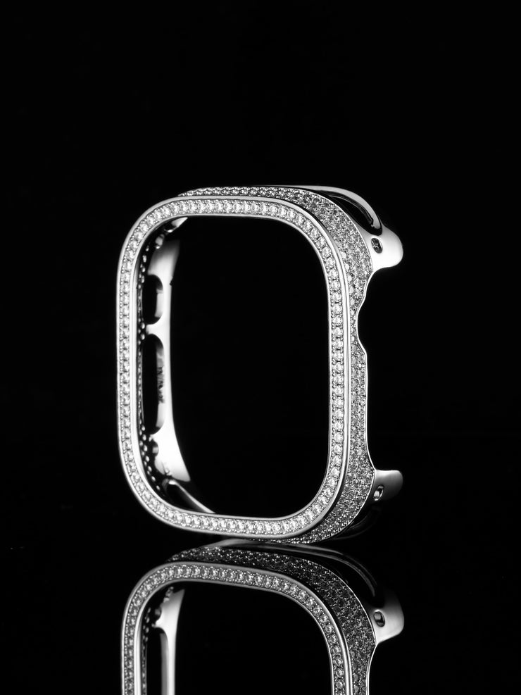 49MM Moissanite Bezel Case Cover For Apple Watch Ultra 1 & Ultra 2