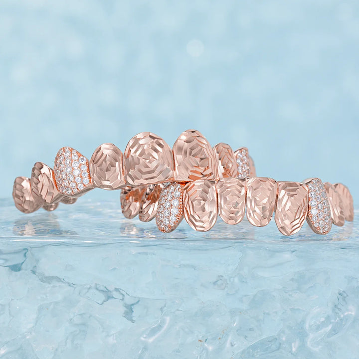 Rose Cut With Diamond Grillz