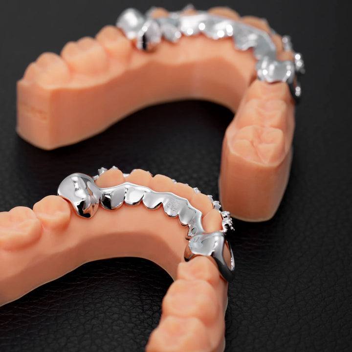 Iced Heart Brace Style Grillz
