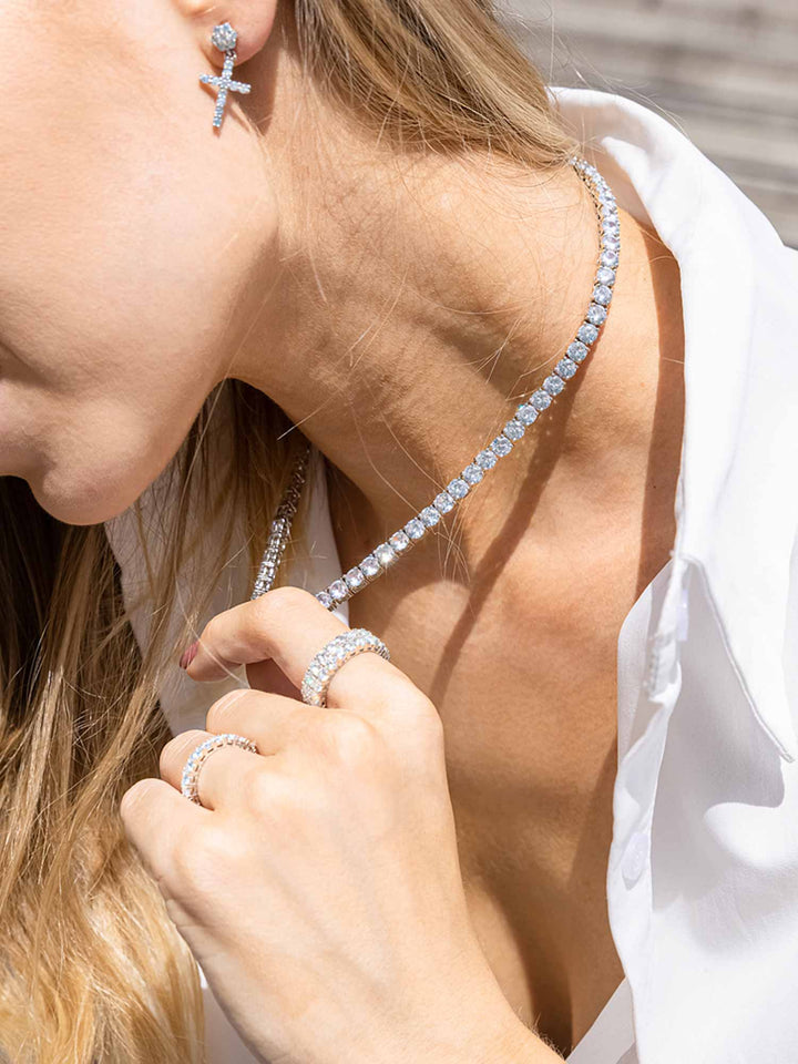 S925 Moissanite Tennis Chain
