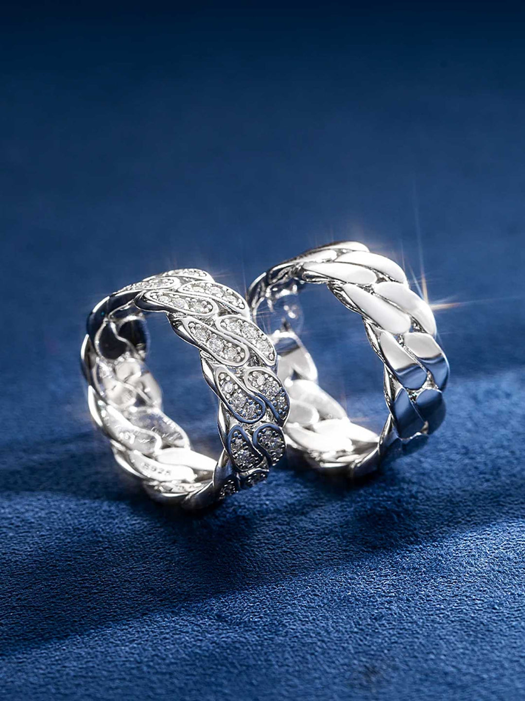 8mm S925 Cuban Ring