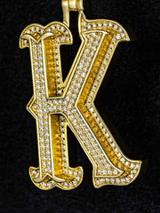 Custom Made K Moissanite Pendant