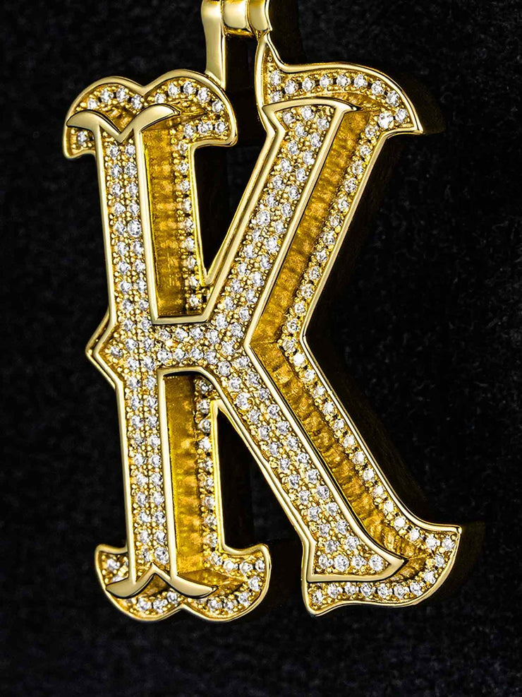 Custom Made K Moissanite Pendant
