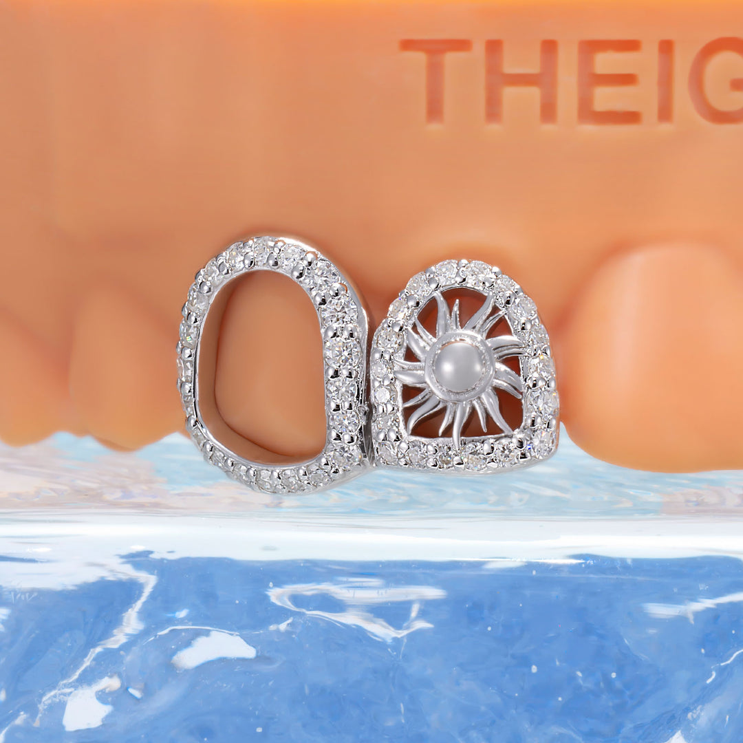 "Solar Flare" Iced Double Open-Face