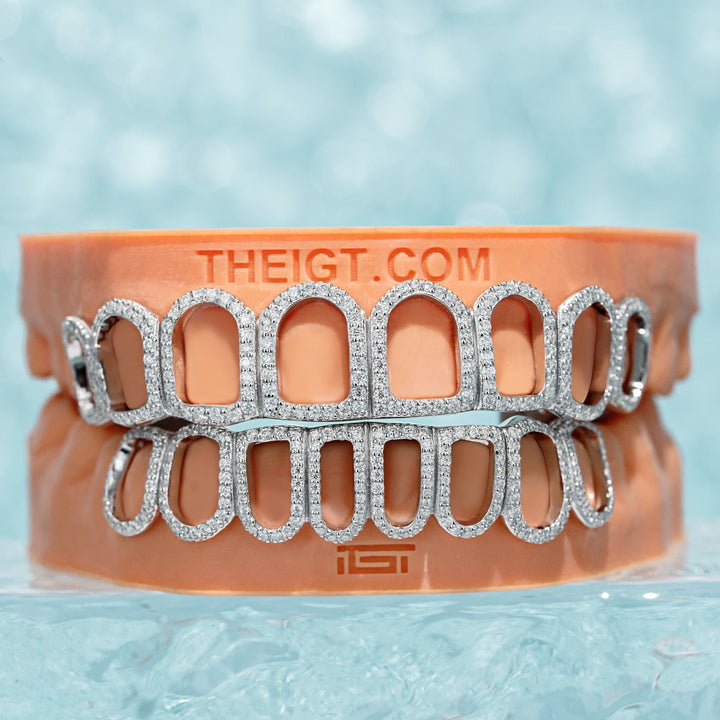 Open Face Diamond Grillz