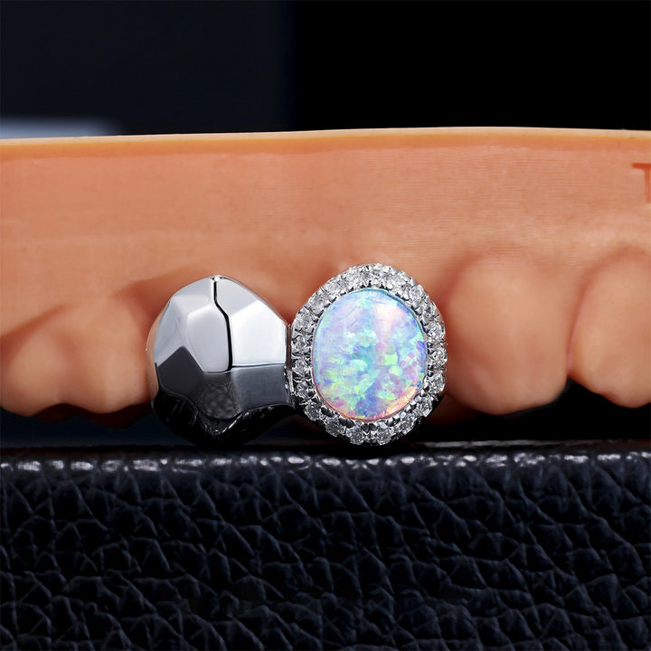 Opal Style Single Tooth Grillz