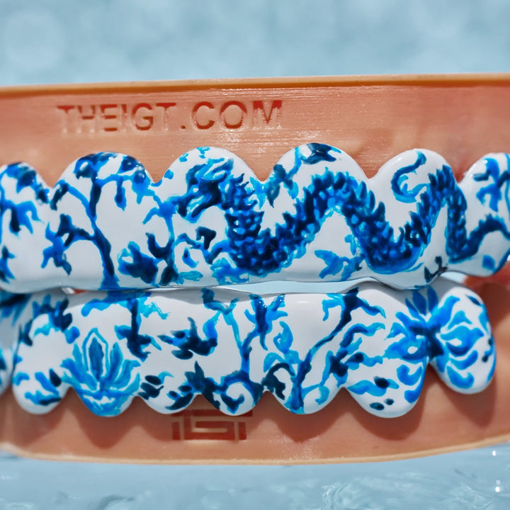 Custom Enamel Porcelain Grillz