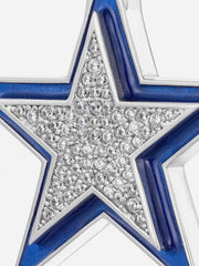 Moissanite Pentagram Pendant