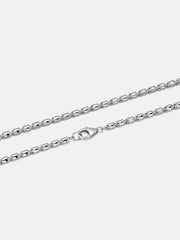 3mm Barrel Crystal Cut Bead Chain