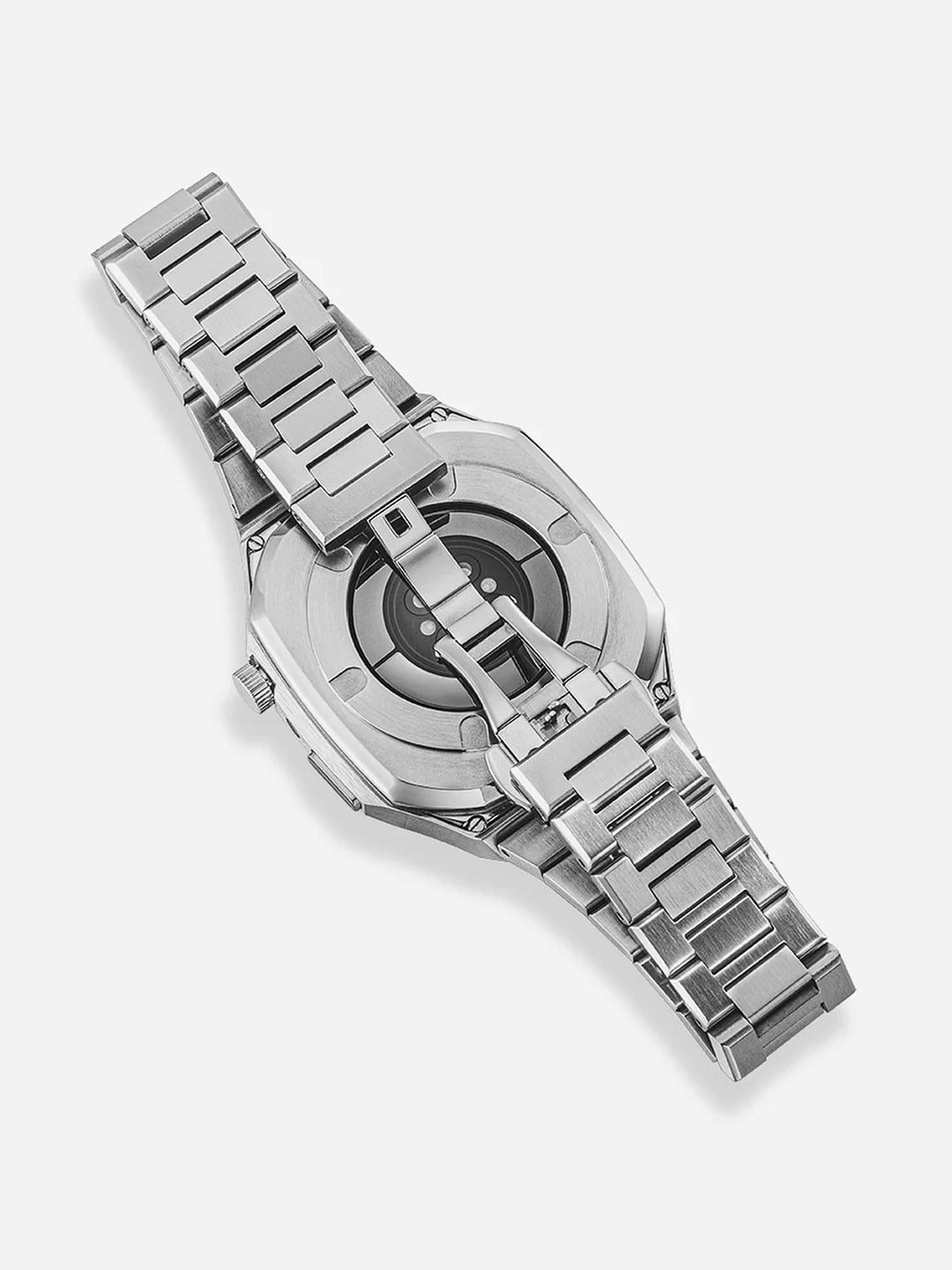 41mm/ 44mm/ 45mm Moissanite Apple Watch Case With Stainless Steel Band