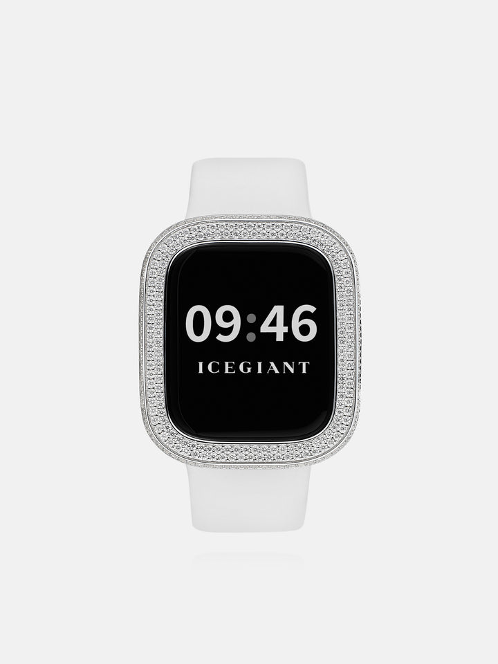 42MM Moissanite Bezel Case Cover For Apple Watch S10 & S11