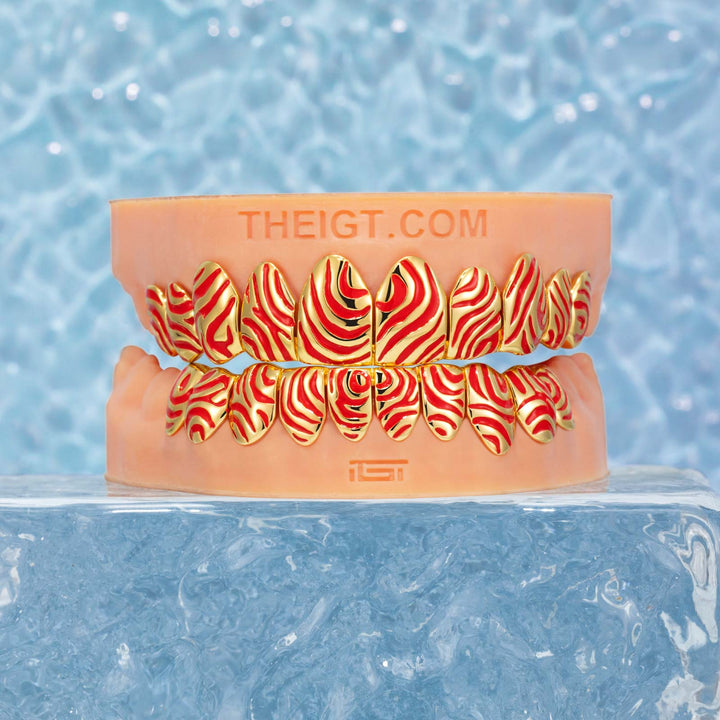 Stripe Patterns Grillz