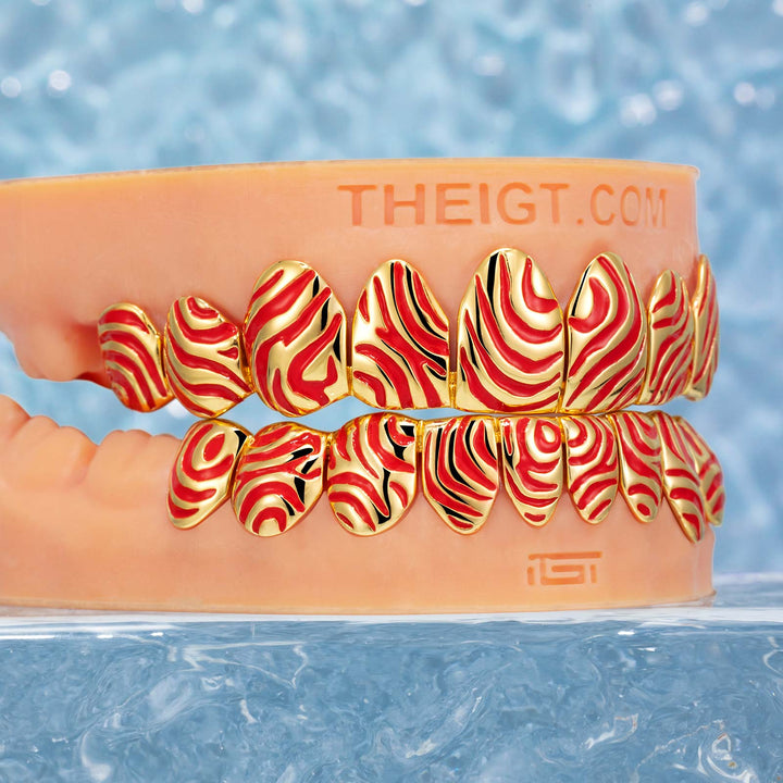 Stripe Patterns Grillz