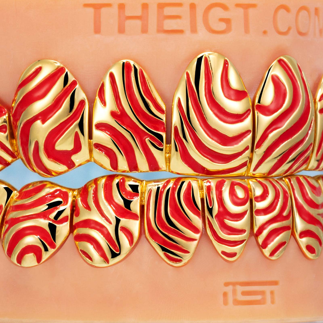Stripe Patterns Grillz