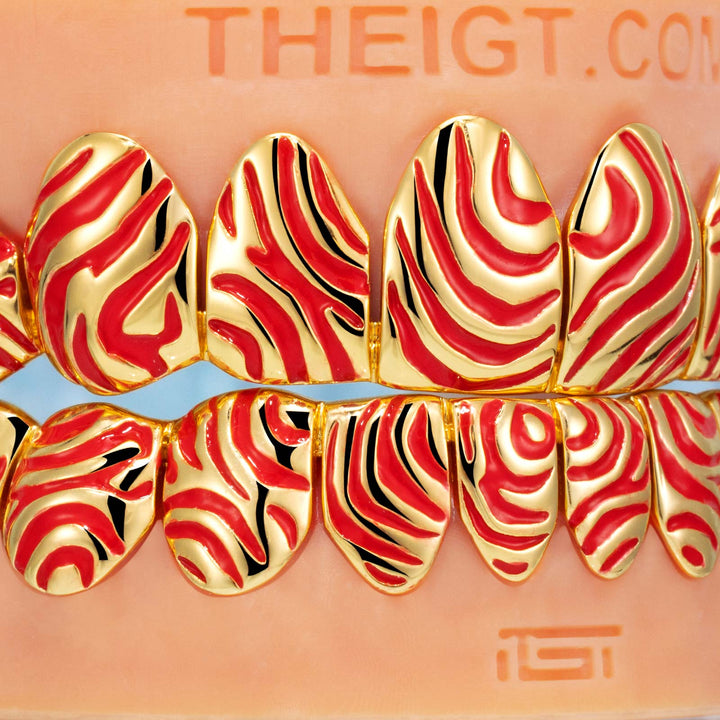 Stripe Patterns Grillz