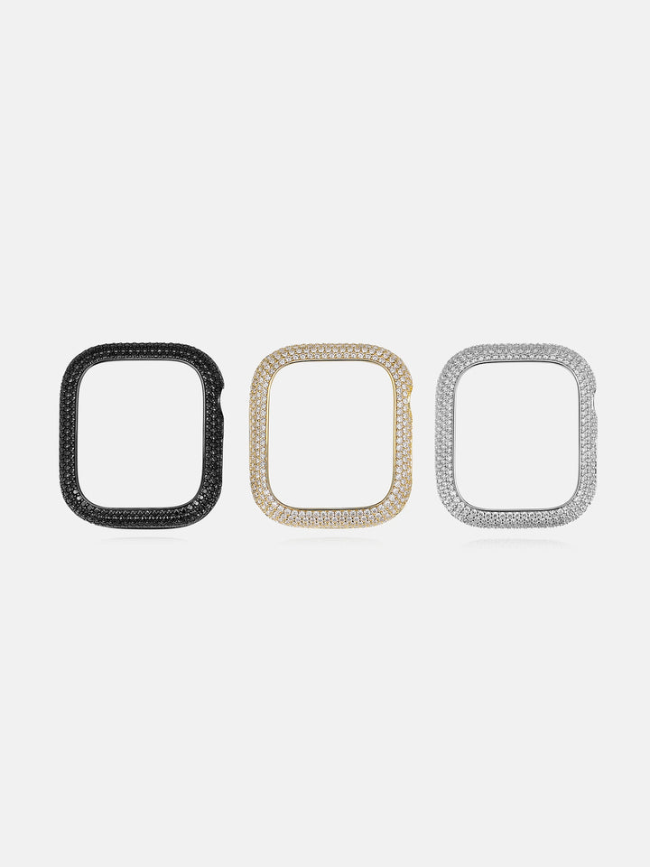46mm Moissanite Bezel Case Cover For Apple Watch Series 10/ 11