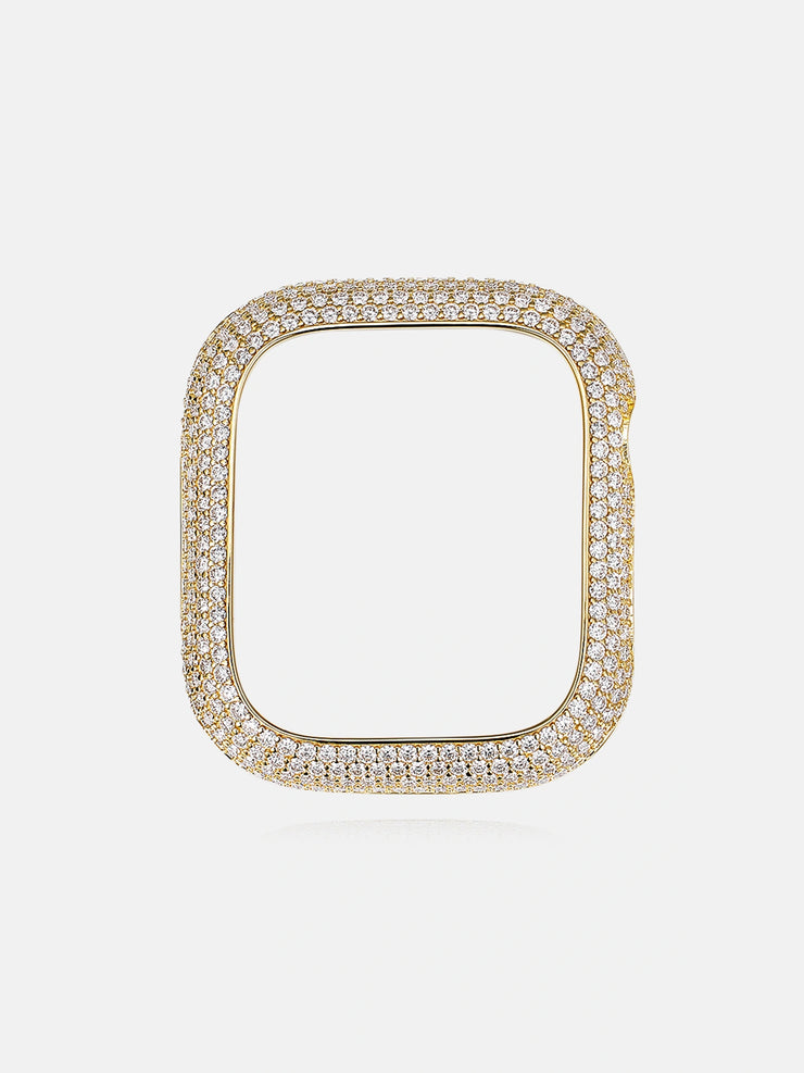 46mm Moissanite Bezel Case Cover For Apple Watch Series 10/ 11
