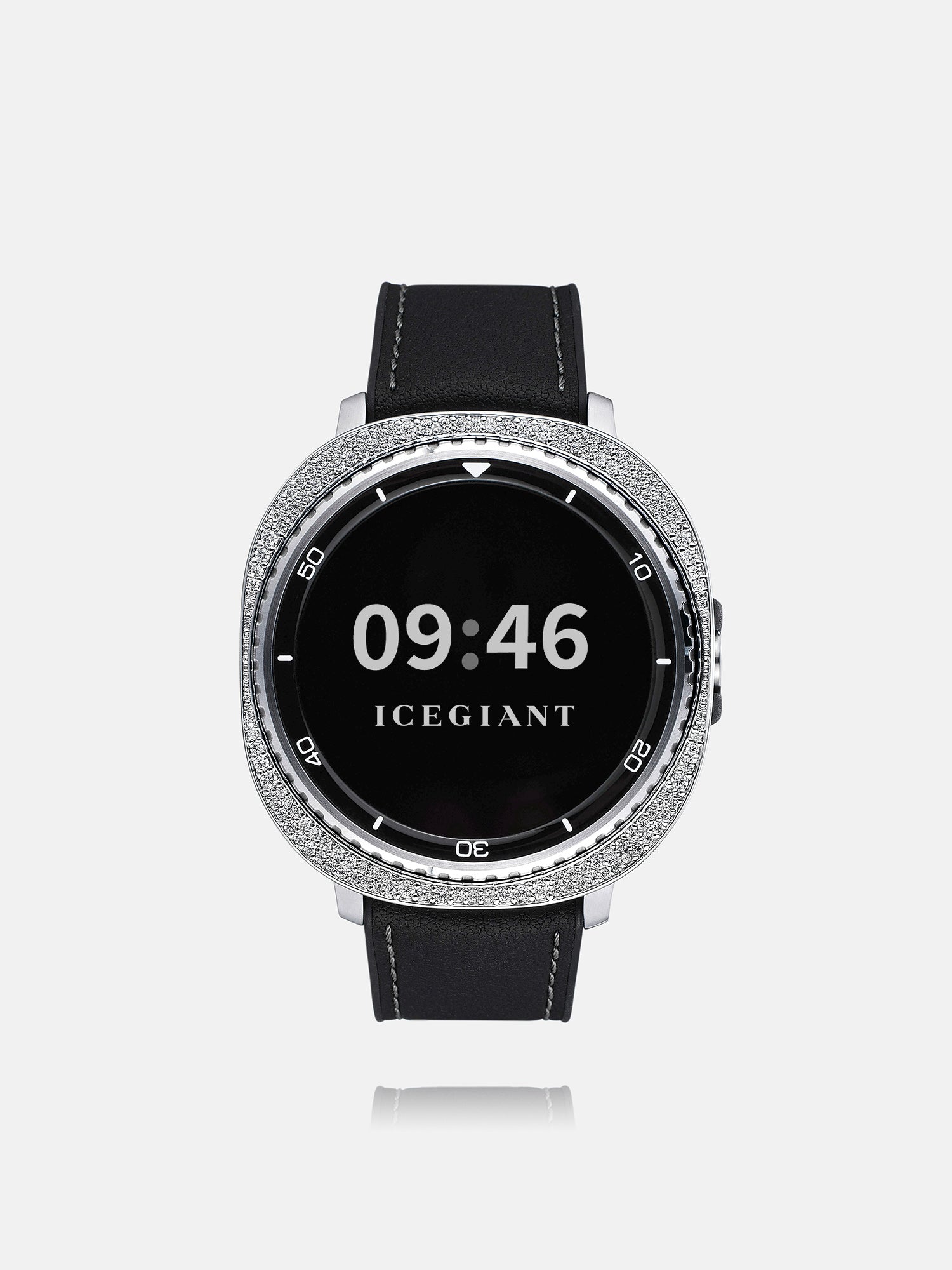 46mm Moissanite Bezel Case Cover For Galaxy Watch 8 Classic