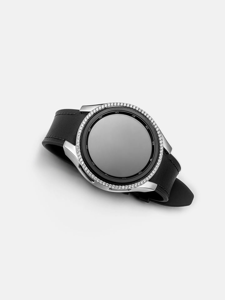 47mm Moissanite Bezel Case Cover For Galaxy Watch6 Classic