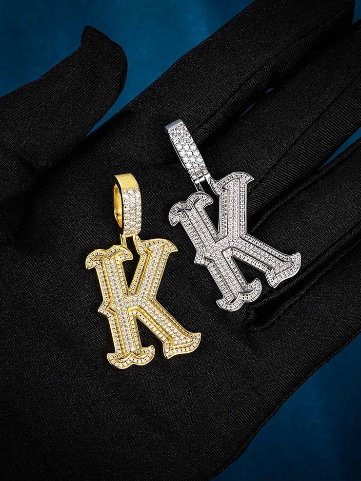 Custom Made K Moissanite Pendant