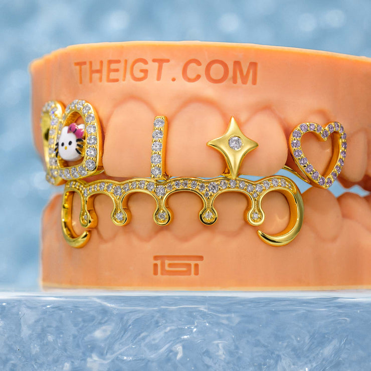 Kitty & Wave Style Grillz