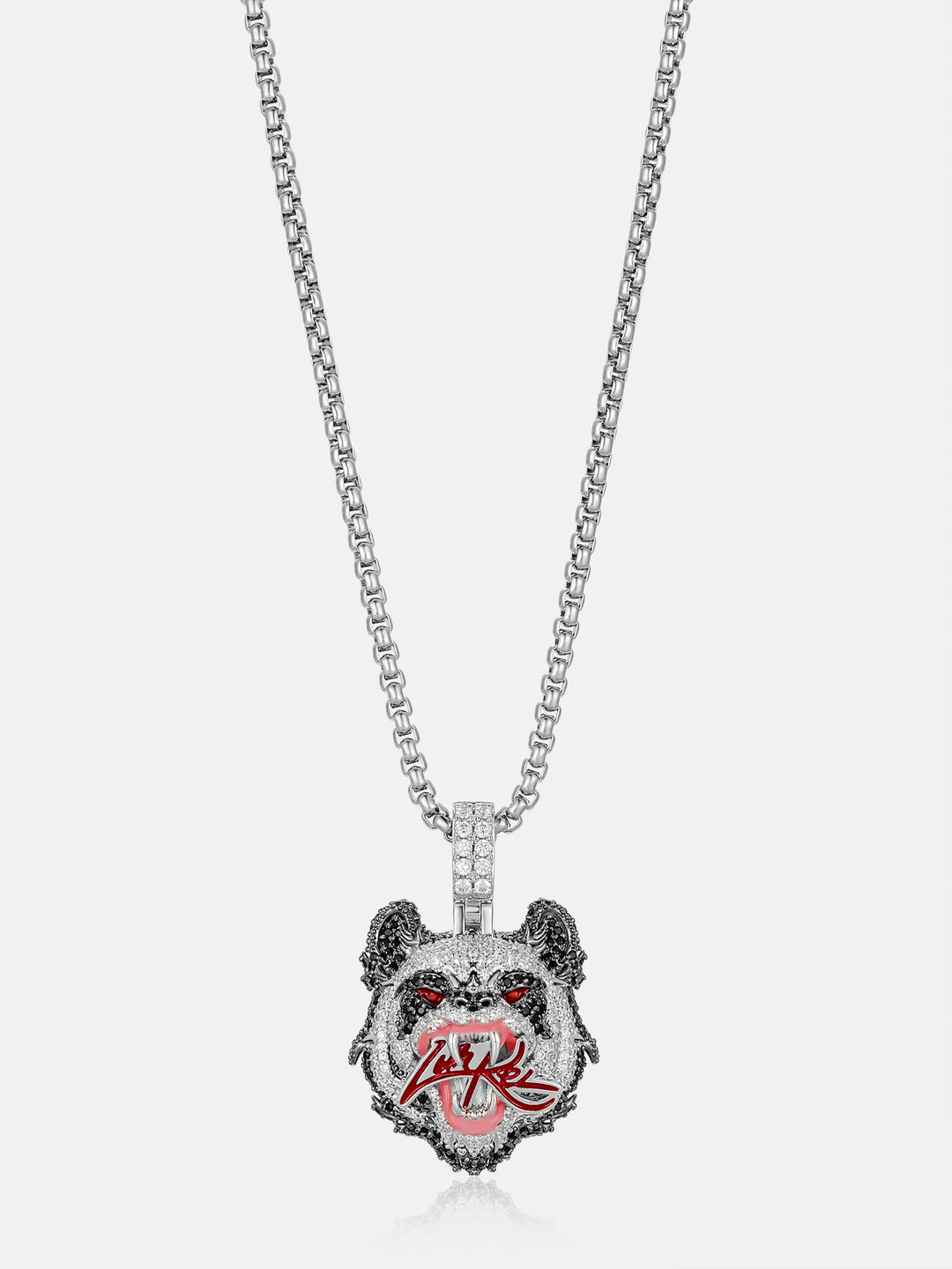 iCEGIANT X LUHKEL Moissanite Tiny Enamel Penda Pendant