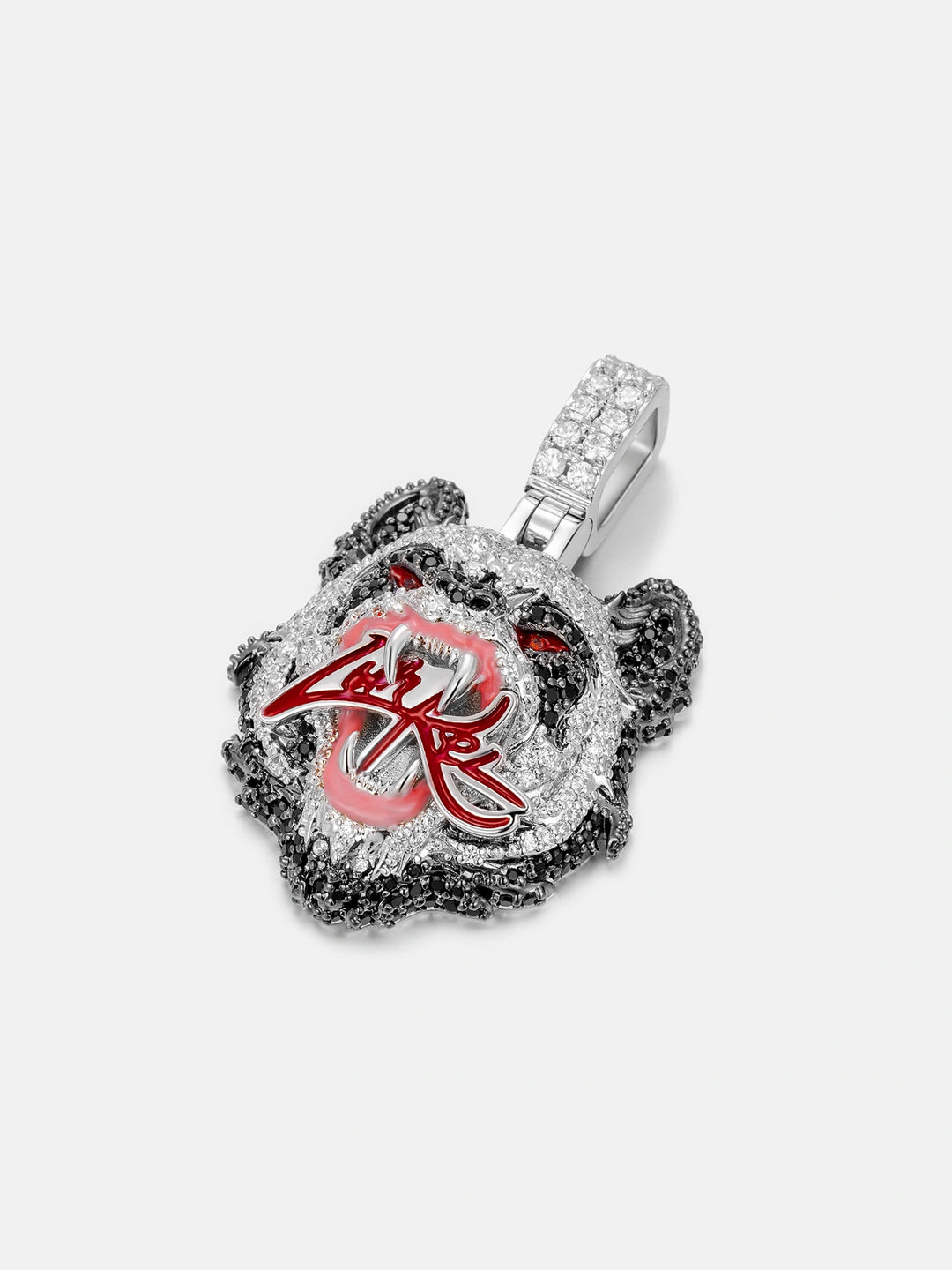 iCEGIANT X LUHKEL Moissanite Tiny Enamel Penda Pendant