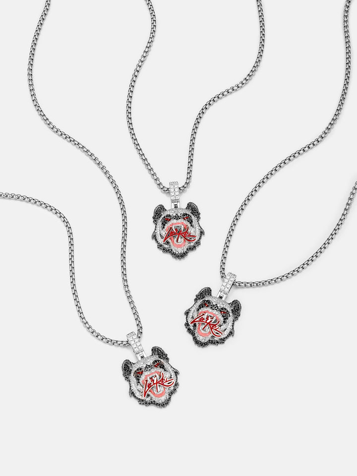 iCEGIANT X LUHKEL Moissanite Tiny Enamel Penda Pendant