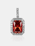 S925 Moissanite Gemstone Pendant