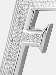 Custom Made F Moissanite Pendant