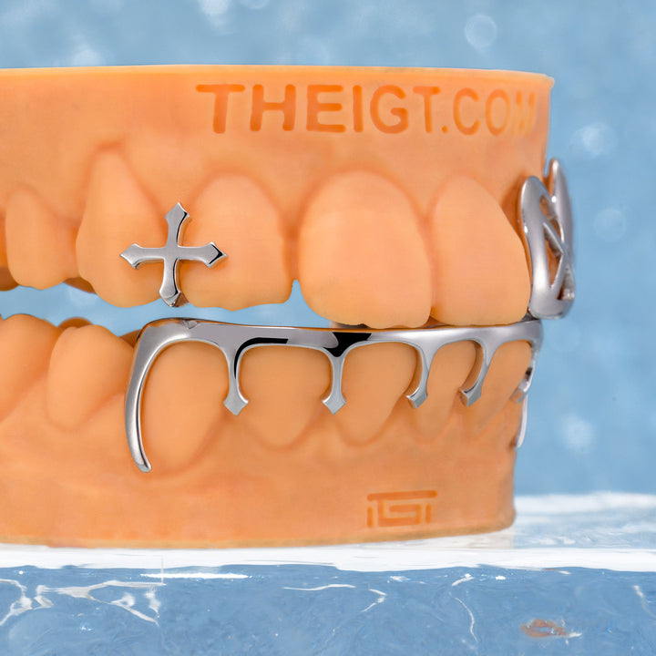 Solid Cross Bar Grillz
