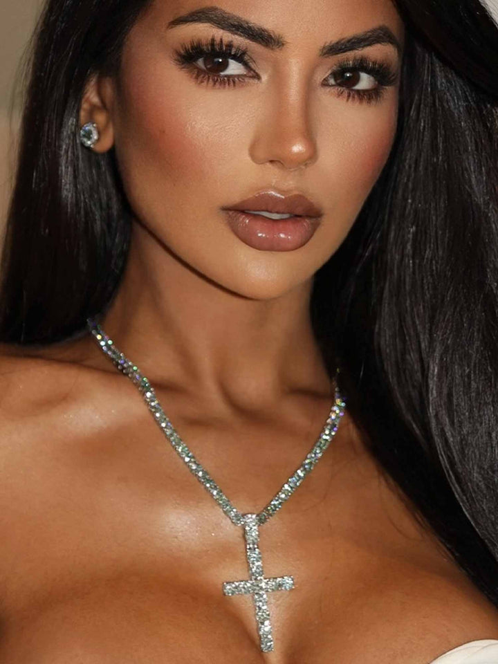 S925 Rare Blue Moissanite Tennis Chain