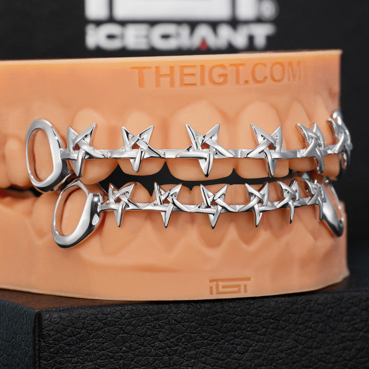 Plain Star Brace Style Grillz