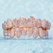 ROSE CUT WITH DIAMOND GRILLZ