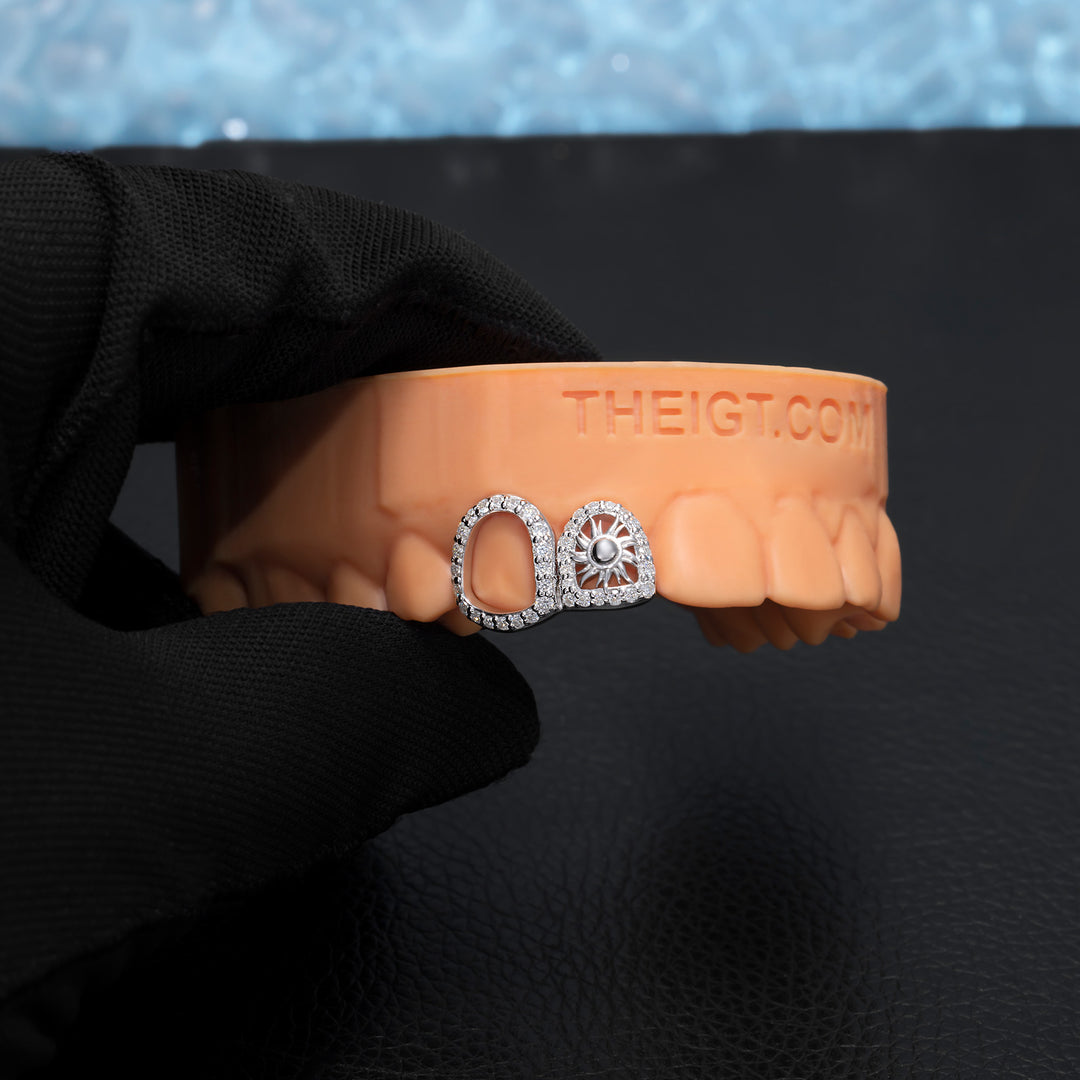 "Solar Flare" Iced Double Open-Face