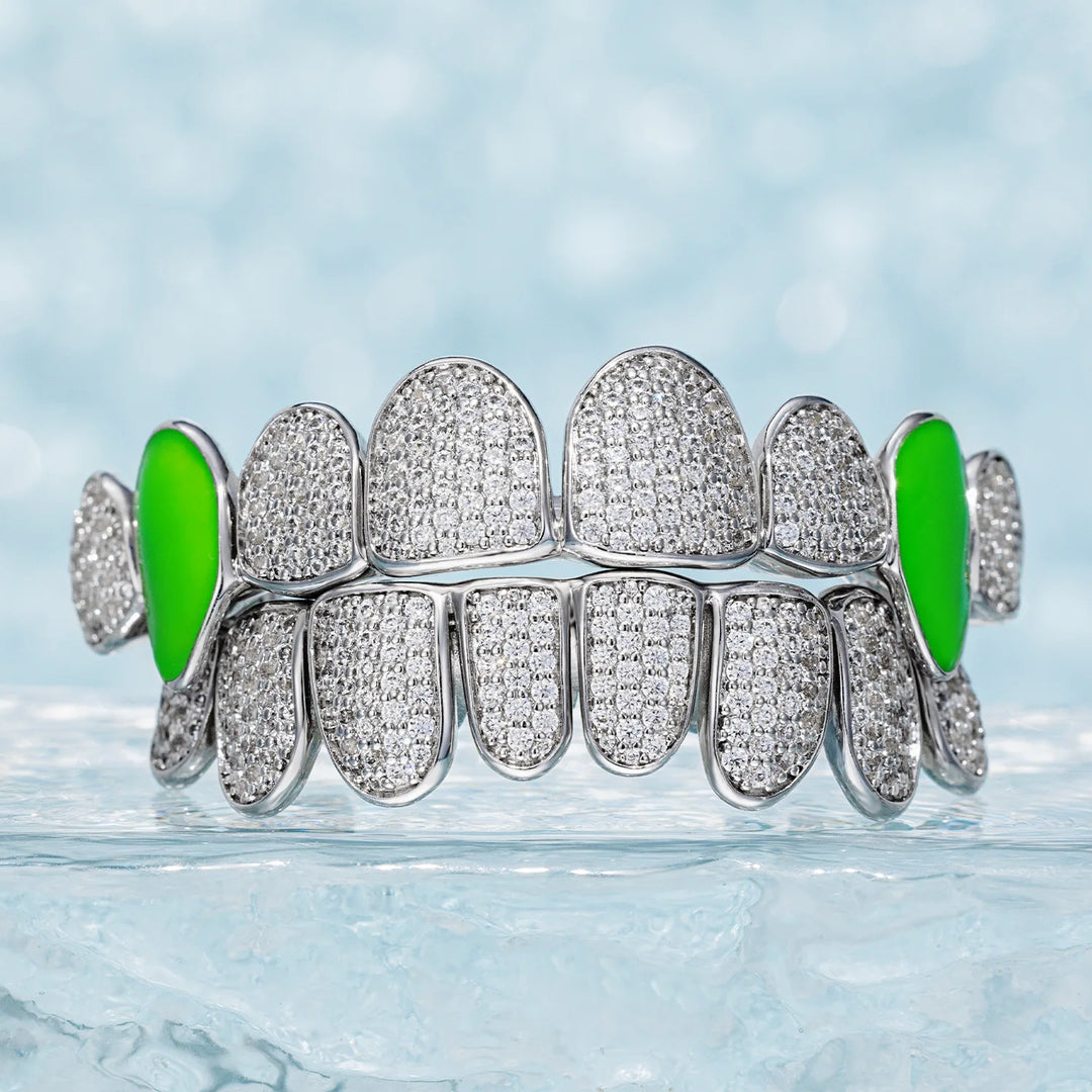 Custom Glow Fangs Grillz