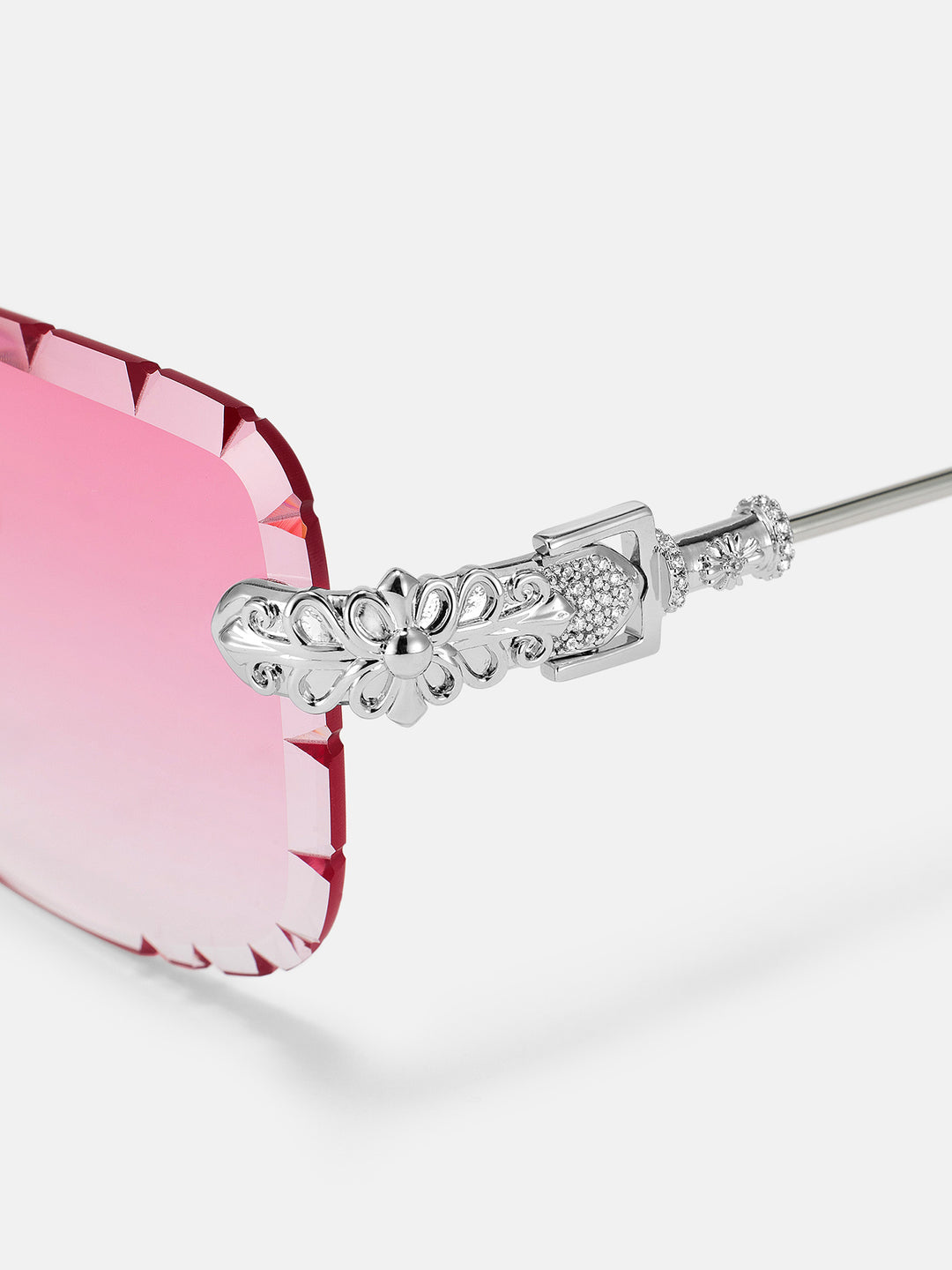 Catholic Cross Moissanite Sunglasses