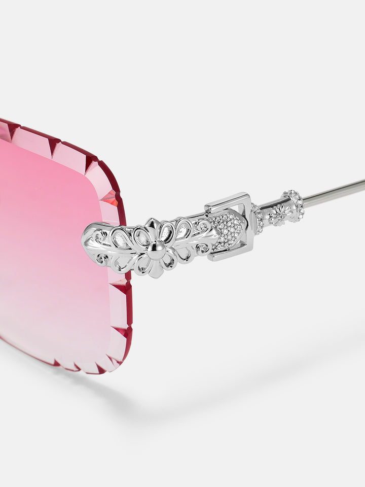 Catholic Cross Moissanite Sunglasses