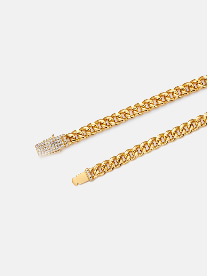 5mm Miami Micro Cuban With Moissanite Clasp