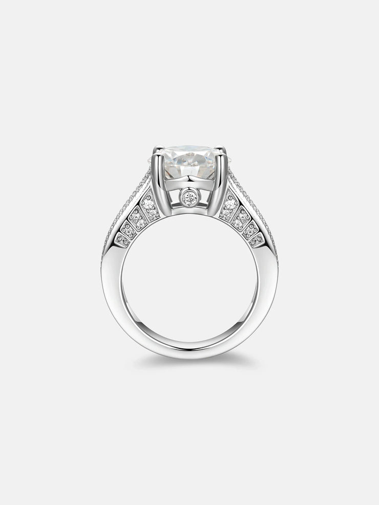 Custom 4CT Main Stone Engagement Ring