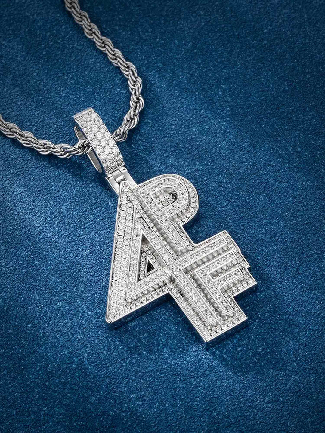 Custom Made 4PF Moissanite Pendant