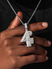 Custom Made 4PF Moissanite Pendant