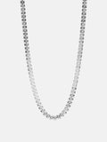 5.2mm Italian Silver Sun Discs Chain Or Bracelet