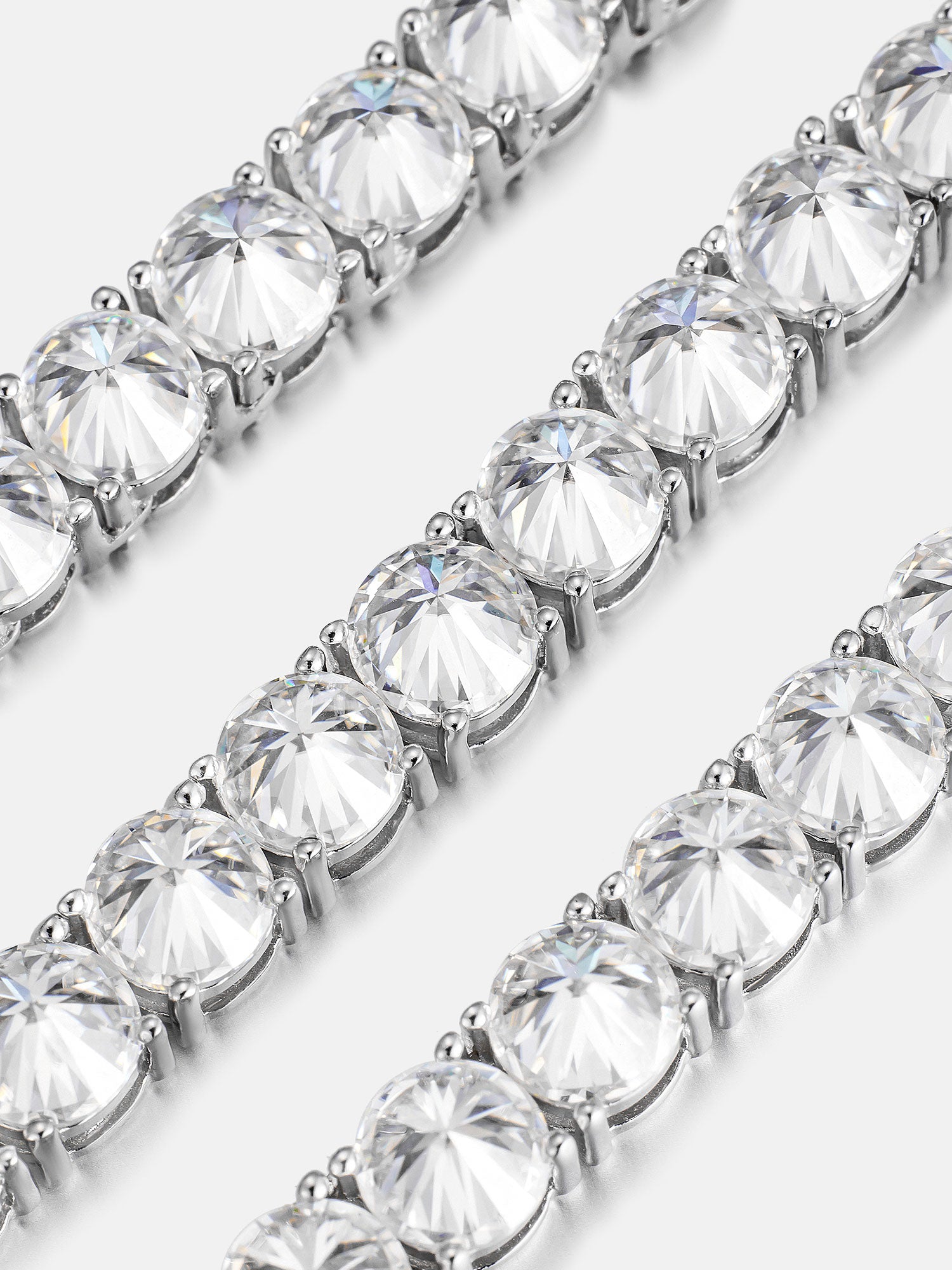 5MM Reverse-Set Moissanite Tennis Chain - ICEGIANT