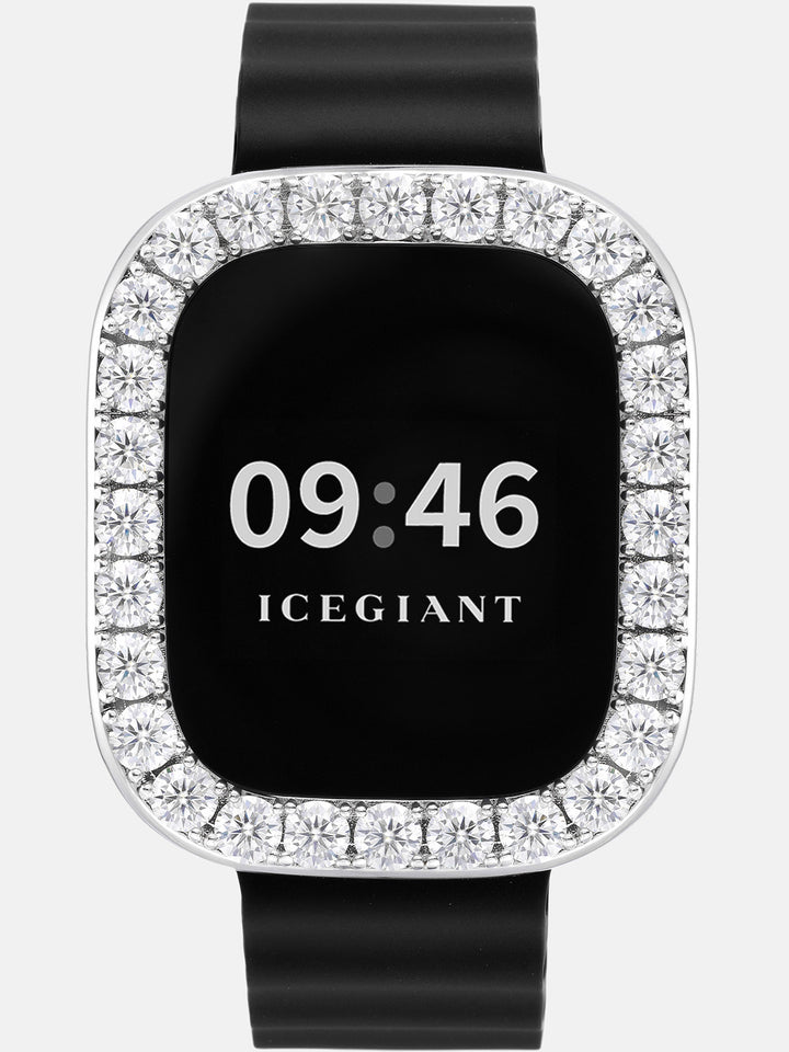 5MM Single Row Moissanite Bezel Case For 49mm Apple Watch Ultra 1/2/3