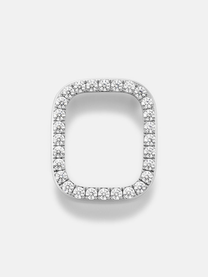 5MM Single Row Moissanite Bezel Case For 49mm Apple Watch Ultra 1/2/3