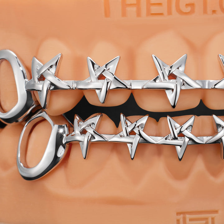 Plain Star Brace Style Grillz
