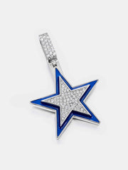 Moissanite Pentagram Pendant