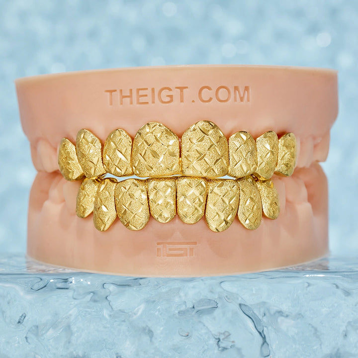 Custom Diamond Cut & Diamond Dust Grillz