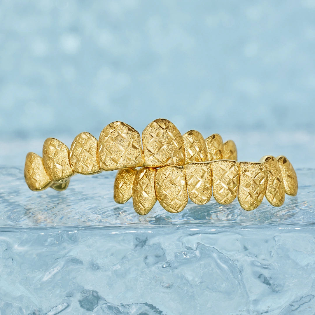 Custom Diamond Cut & Diamond Dust Grillz